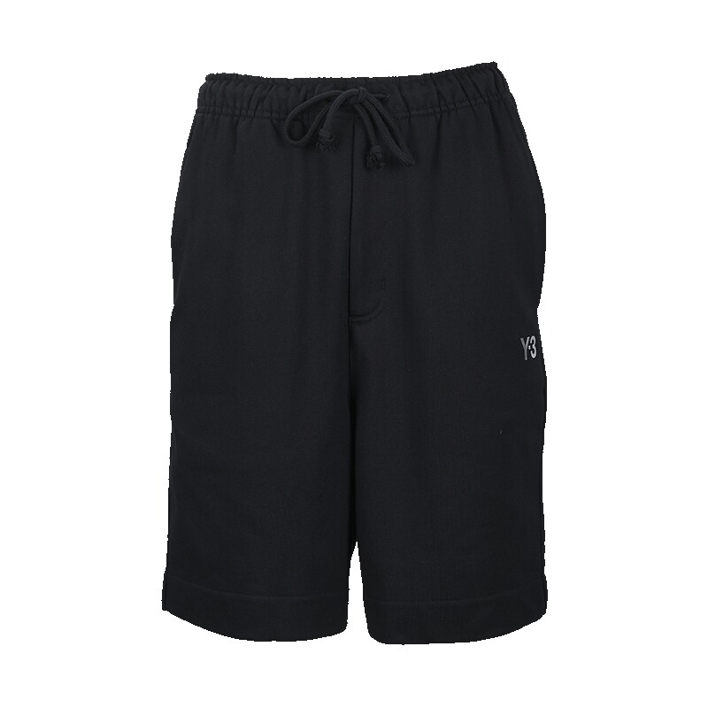 Y-3字母logo系带毛圈布短裤男士