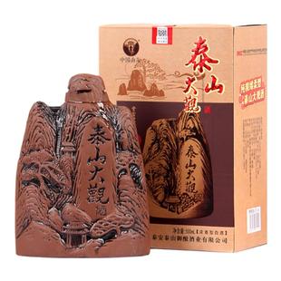 山东整箱年货白酒御酿泰山大观42度52度固态浓香型固态纯粮食白酒