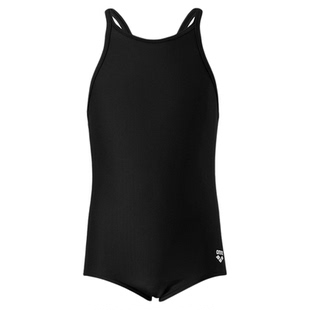 Arena阿瑞娜儿童泳衣女童专业训练紧身竞速防晒游泳三角连体泳衣