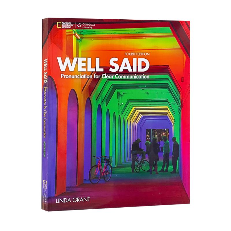 原版进口 新第四版美国国家地理 Well Said with online Workbook 高级口语专项训练教材 初高