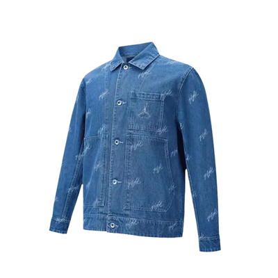 JORDAN男复古运动夹克翻领外套