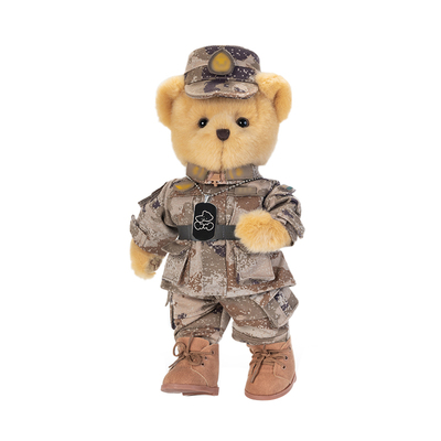 熊之家迷彩熊军人形象专属定制
