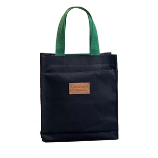 帆布手提袋小包女初中高中拎书袋学生补习男饭盒袋子资料外出时尚