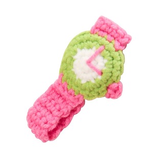 十二时&三个代表 创意毛线钩织编织手表派对焦点节日礼物童年趣物