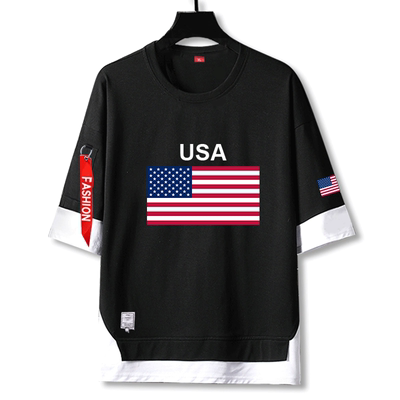 美国USA国家队假两件五分袖