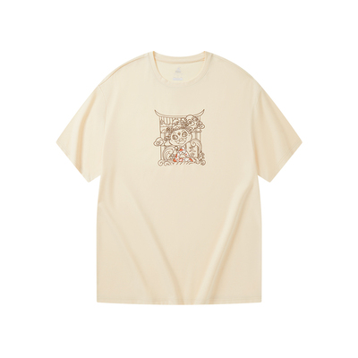 匹克国创圆领短袖T恤男