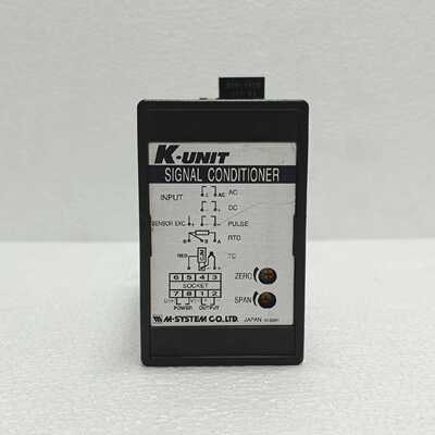 M-SYSTEM KVS-GF-H K-UNIT Trasmettitore Segnale 0-1MA DC 220V