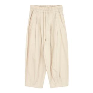 大耳象女童折线休闲裤春季新款儿童纯色宽松百搭裤子