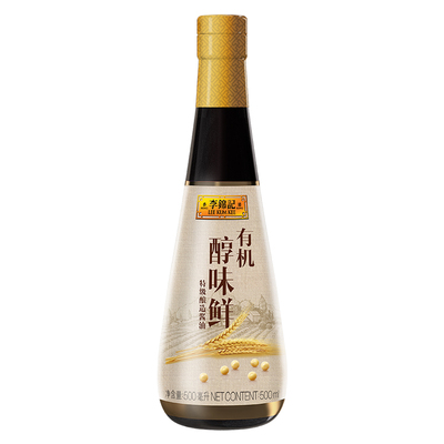 李锦记有机酱油真0添加生抽