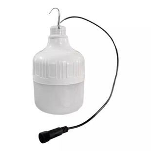 太阳能单灯泡6V专用LED灯泡太阳能发电系统DC插头5521头灯泡