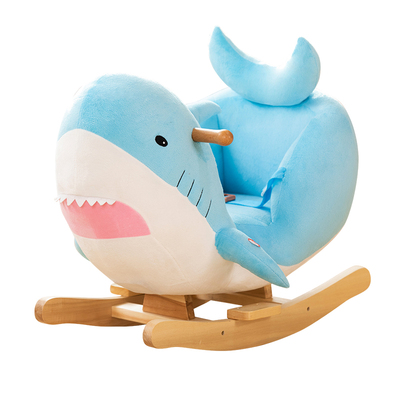 蓝色城堡儿童摇马木马儿歌+故事