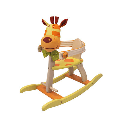 imtoy泰国进口儿童摇马 婴幼儿宝宝玩具木制摇摇木马男女孩1-6岁