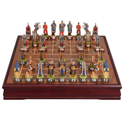 御圣创意象棋高档中国人物树脂