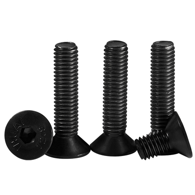 高强度黑色沉头国标内六角螺丝