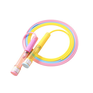 跳绳儿童中小学生提速专用体育考试一年级比赛沙专业式竞速不打结