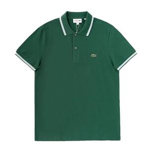 【自营】亏本清仓 Lacoste/拉科斯特国鳄鱼男士短袖POLO衫T恤上衣
