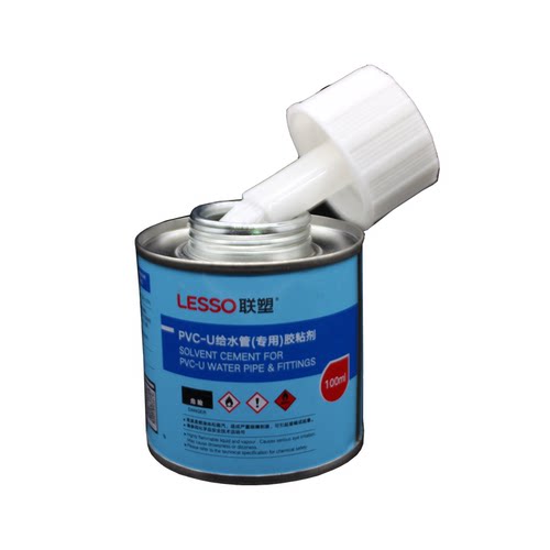广东联塑聚氯乙烯硬质给水管道胶粘剂环保 PVC饮用水管专用胶水