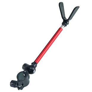 鱼竿支架后挂天线炮台竿架碳素杆架防脱竿挂万向夹式通用配件钓鱼