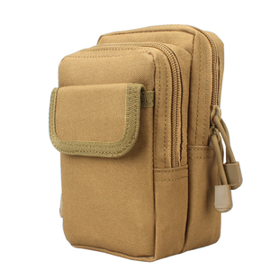 velsun户外运动多功能帆布战术腰包男女6寸手机穿皮带休闲挂包