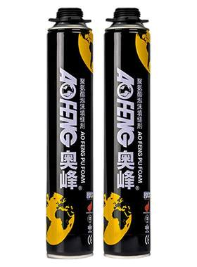 奥峰A1发泡胶高端木门门窗填缝剂