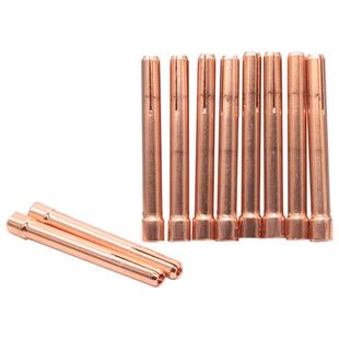 氩弧焊钨针夹加厚紫铜钨极夹焊枪配件乌针夹钨极夹钨针夹头乌极夹