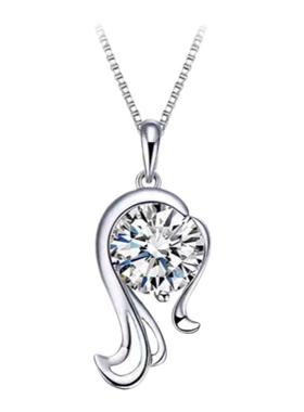 PRINGXY纯银十二星座项链