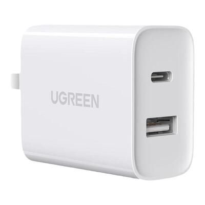 绿联充电器头pd30w双口快充