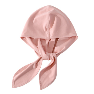 披肩帽子一体防风护颈假领棉头巾连帽女装饰百搭护耳包头帽