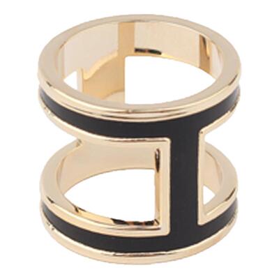 高级感珐琅马头丝巾扣高档披风骏马飞马Twilly钛钢围巾扣方巾配饰