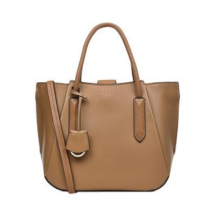 Radley英国奢品棕色牛皮成熟通勤OL风手提单肩包LIVERPOOL STREET