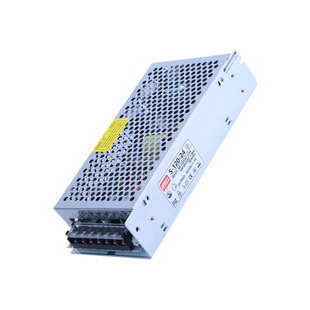 明伟3C认证S-120W-12V10A 24V5A开关电源220转直流DC监控变压器5V