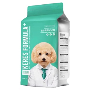 凯锐思贵宾泰迪狗粮专用幼犬成犬小型犬柯基凯瑞思犬粮牛肉味20斤