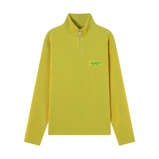 NUMBER HERE日本进口尼龙纱线秋冬季毛衣针织衫男女NH24M153