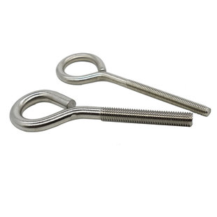 不锈钢304羊眼螺丝螺栓 吊环带圆圈螺丝吊钩螺丝M3/4/5/6/8/10/12