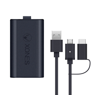 XBOXONE电池Xbox One S/X手柄充电线Series新款XSX/XSS电池包套装