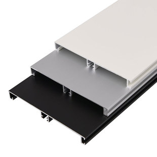 定制暖白色厨柜铝合金踢脚板厨房踢脚线橱柜围板底部挡水条地脚线