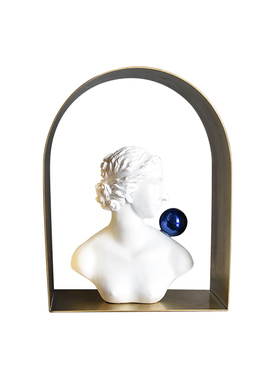 金色拱门维纳斯小卫蓝球摆件