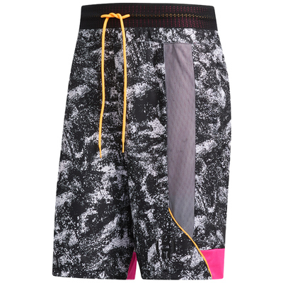 Adidas/阿迪达斯正品 当季新款男子运动印花篮球短裤 DZ0611