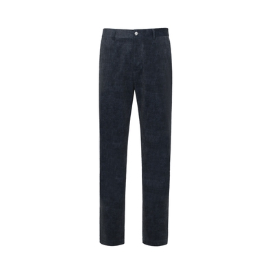 丝绒牛仔轻套西裤秋季新品