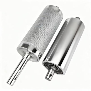 输送带主从动滚筒流水线滚筒包胶轮传送带辊筒皮带线头尾滚轴定制