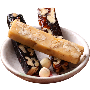 素兮手作。一盒四味 软糯莲子紫薯黑米红枣核桃糕  新鲜现做自制~