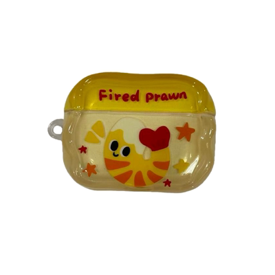 有趣卡通爱多虾耳机套新款