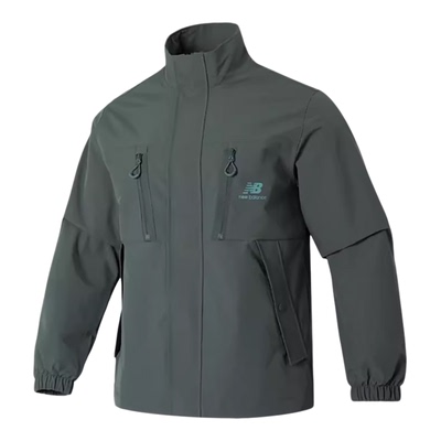 New Balance/NB正品2025新款男子梭织立领夹克外套AMJ33374-MNU