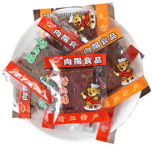 向阳猪肉脯500g独立小包装原味香辣靖江特产肉脯猪肉干零食包邮
