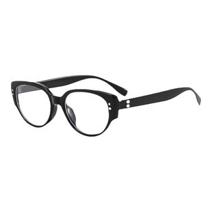 复古黑框个性素颜神器眼睛镜框猫眼方圆脸显瘦可配近视度数眼镜女