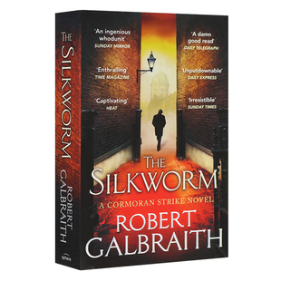 神探斯特莱克系列2 蚕 Cormoran Strike #2 The Silkworm 英文原版推理小说 JK罗琳 罗伯特 加尔布雷思 进口文学书籍