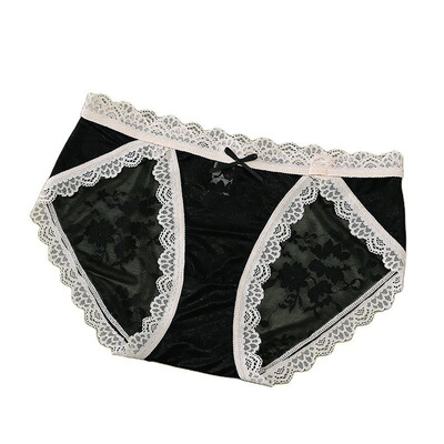 蕾丝透气纯棉裆女式内裤