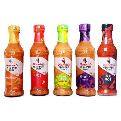 Nandos peri peri原装进口烤鸡酱调料sauce鸡腿腌料南逗辣椒酱