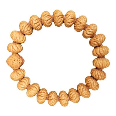 核宜身主营秦岭龙纹桃核手串