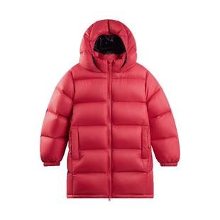 EBAER儿童羽绒服外套女童红色马年拜年服男童羽绒上衣2026新年服